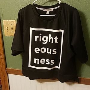 Forever 21 Righteousness top